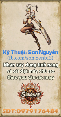 Nhận Cài Đặt Máy Chủ Sro - Sơn Nguyễn